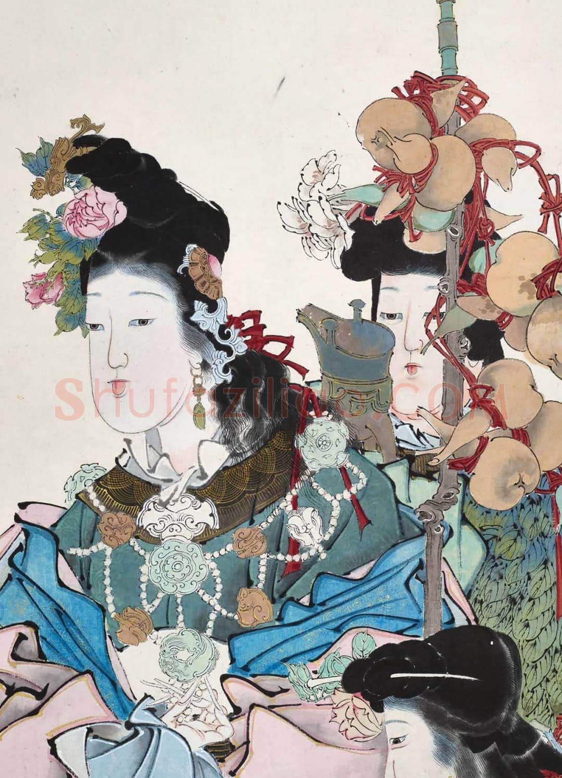 任伯年《麻姑献寿》欣赏 | 书画科普