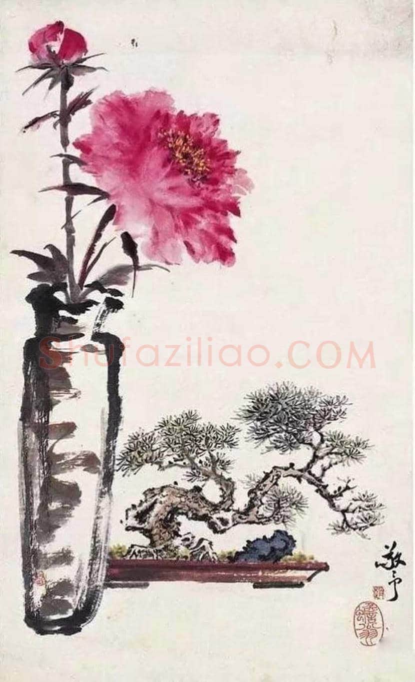 赵敬予作品欣赏，不愧为海派名家！ | 书画科普