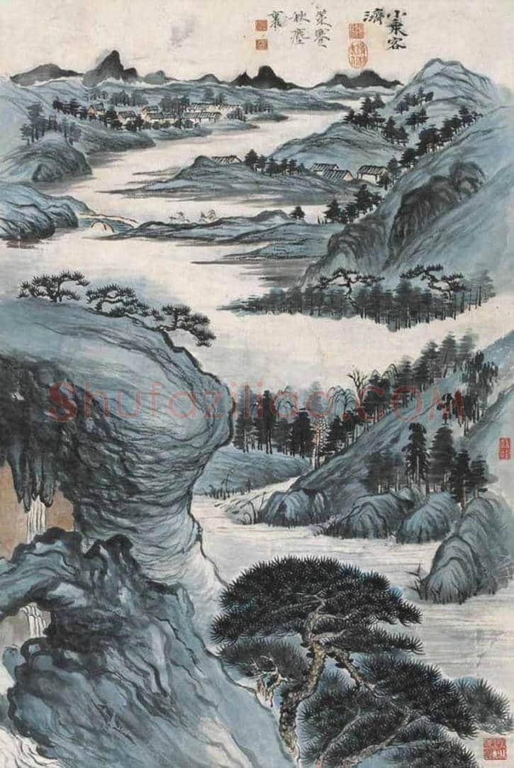 石涛山水画精品欣赏 | 书画常识