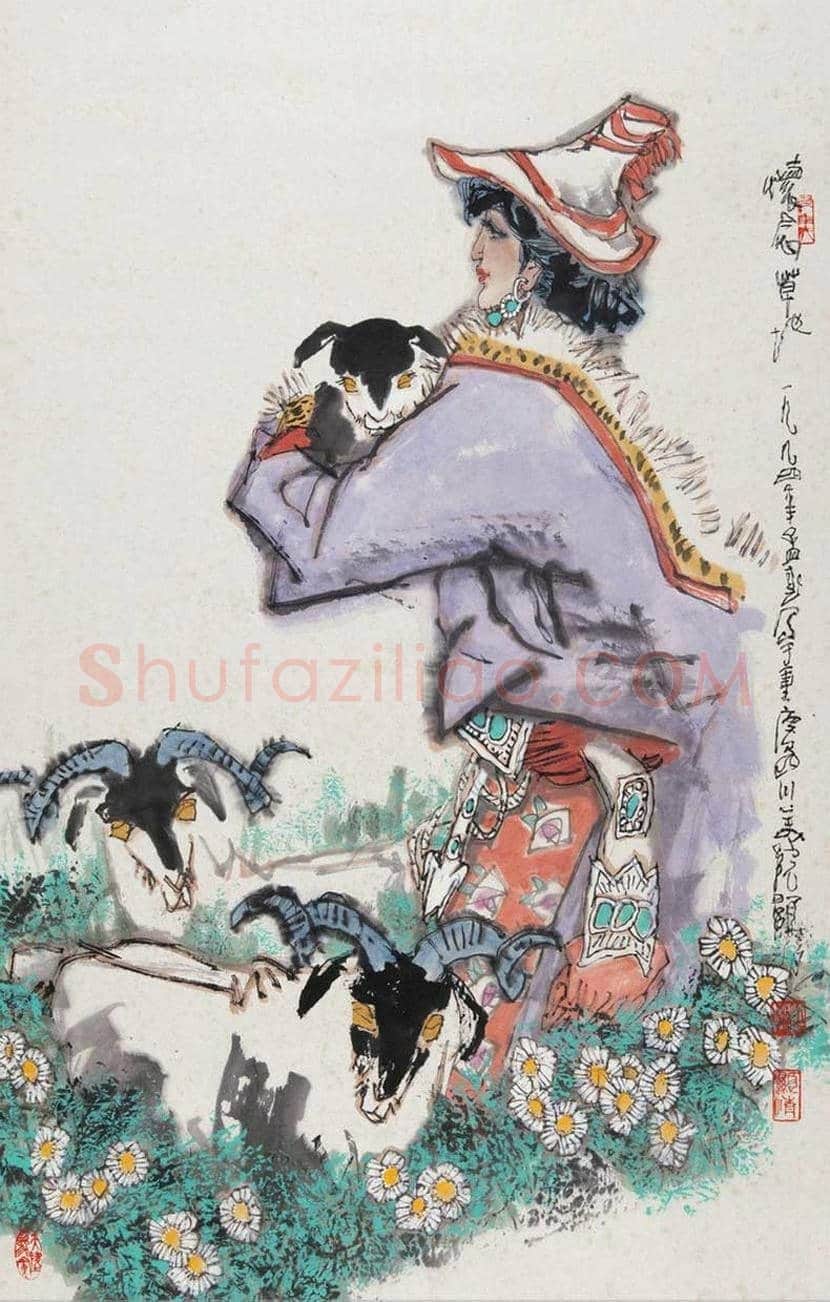 杜显清人物画作品欣赏 | 书画常识