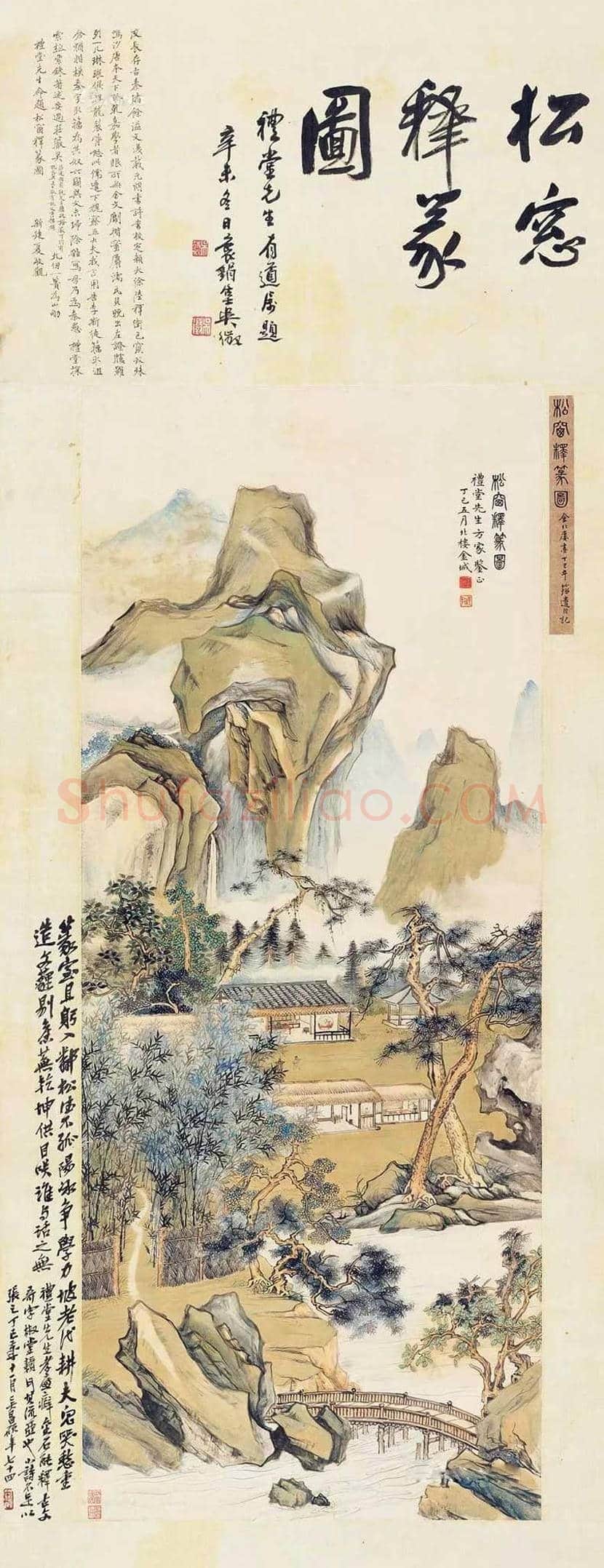 金城国画作品欣赏 | 书画科普