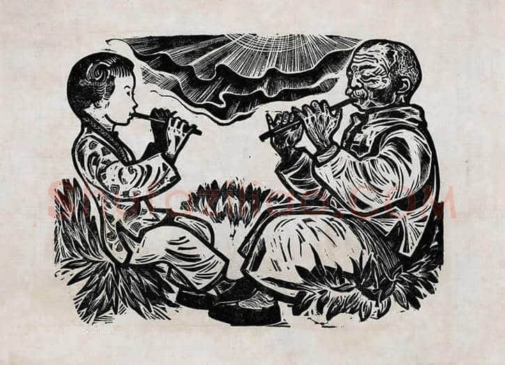 黄永玉版画作品欣赏 | 书画讲解