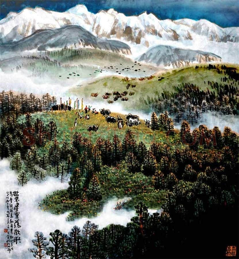 邱笑秋山水画作品欣赏 | 书画文摘