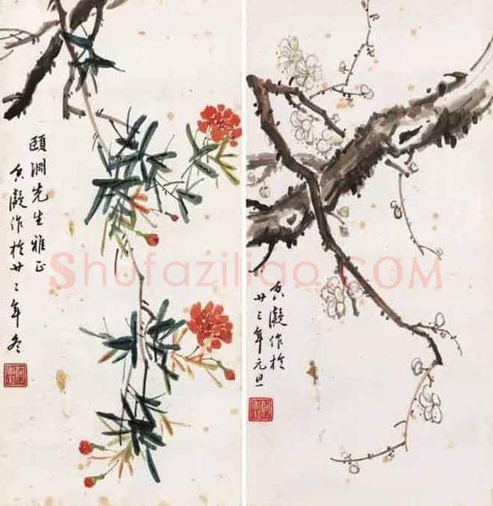 一代女杰何香凝作品欣赏 | 书画知识