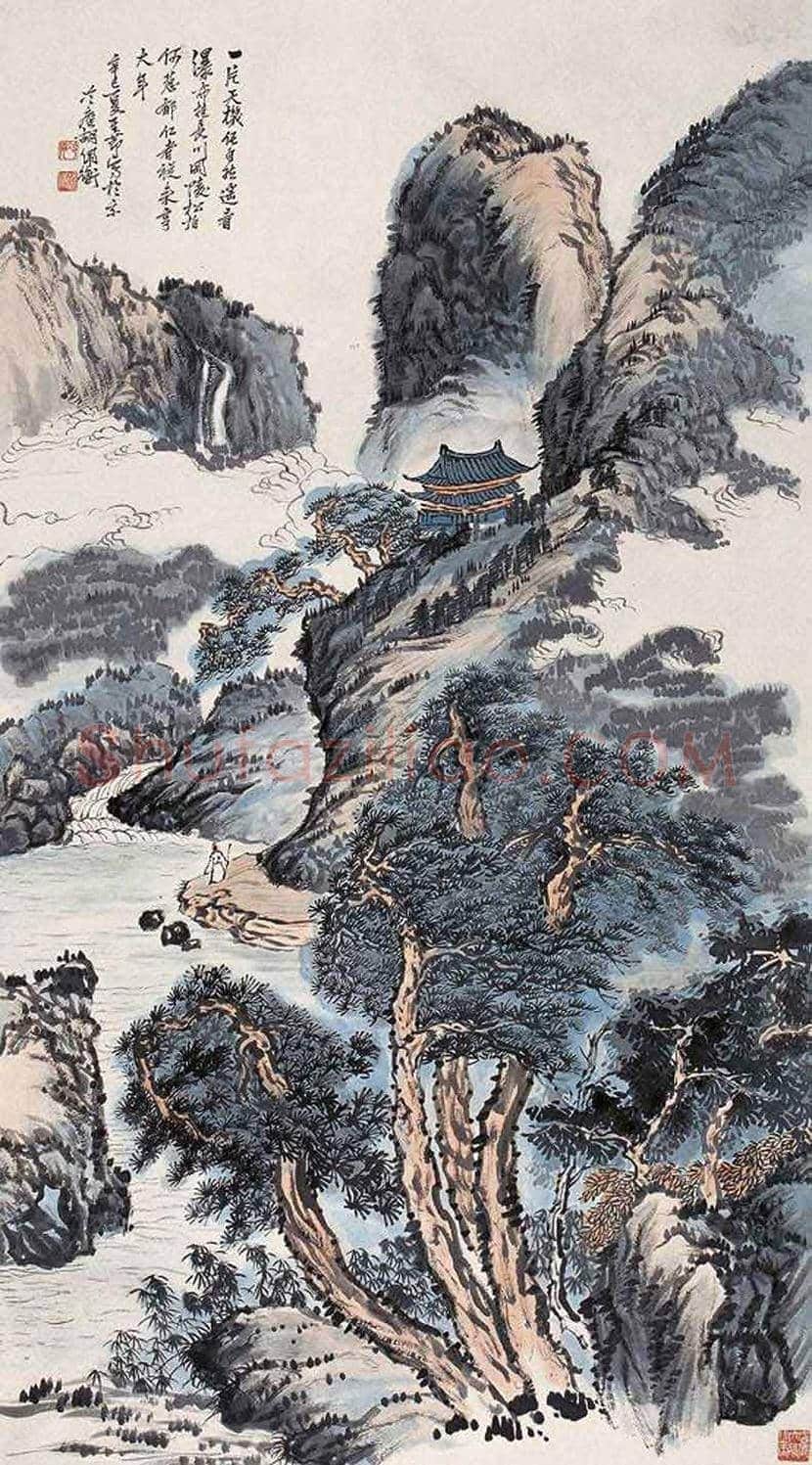 胡佩衡山水画作品欣赏 | 书画知识