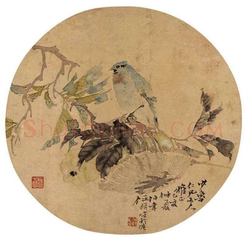 任伯年扇面作品欣赏 | 书画资料