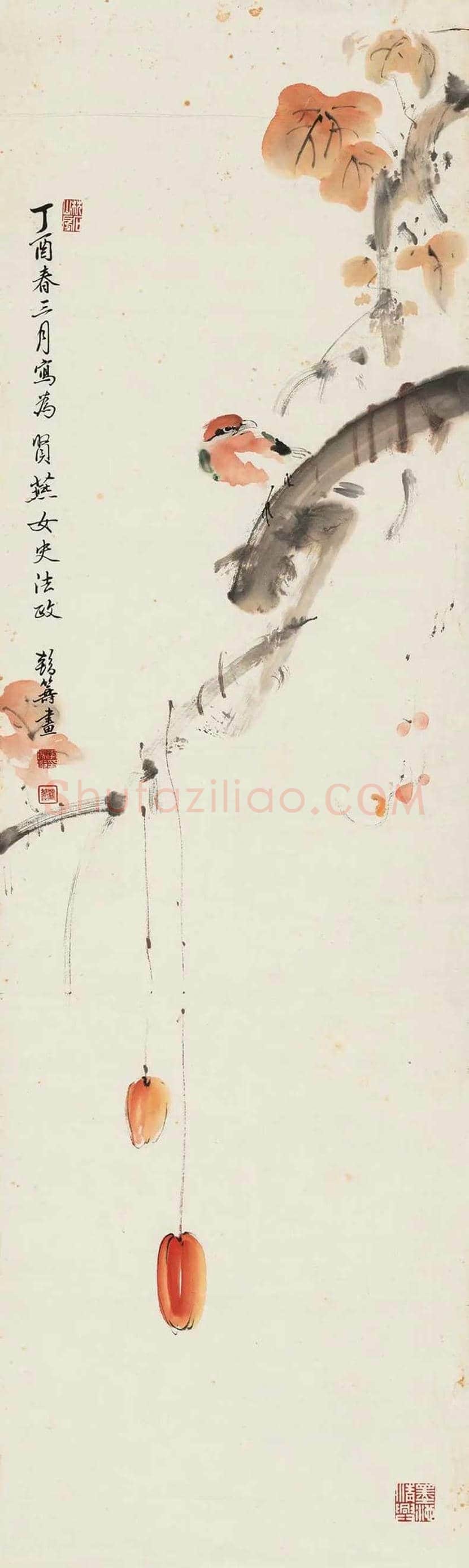 李鹤筹花鸟画作品欣赏 | 书画文摘