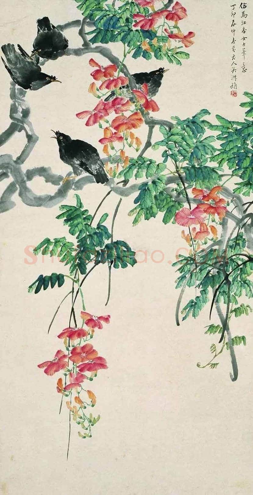 清末女画家吴淑娟作品欣赏 | 书画百科