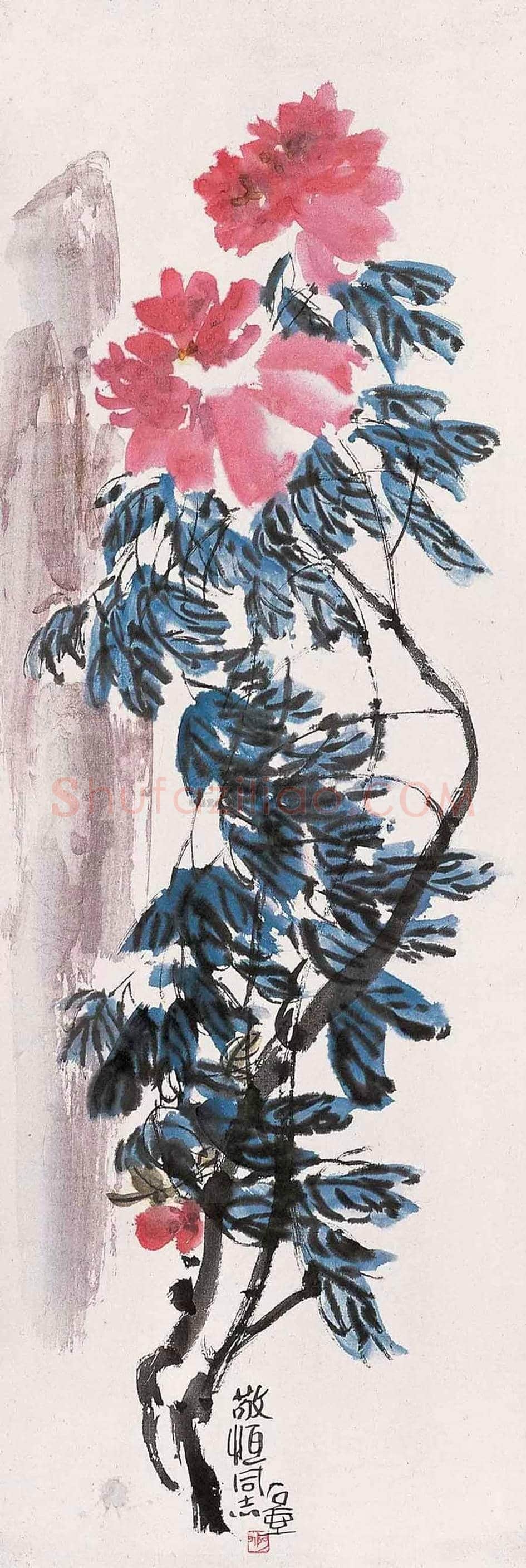 名家笔下的牡丹花【高清大图】 | 书画讲解
