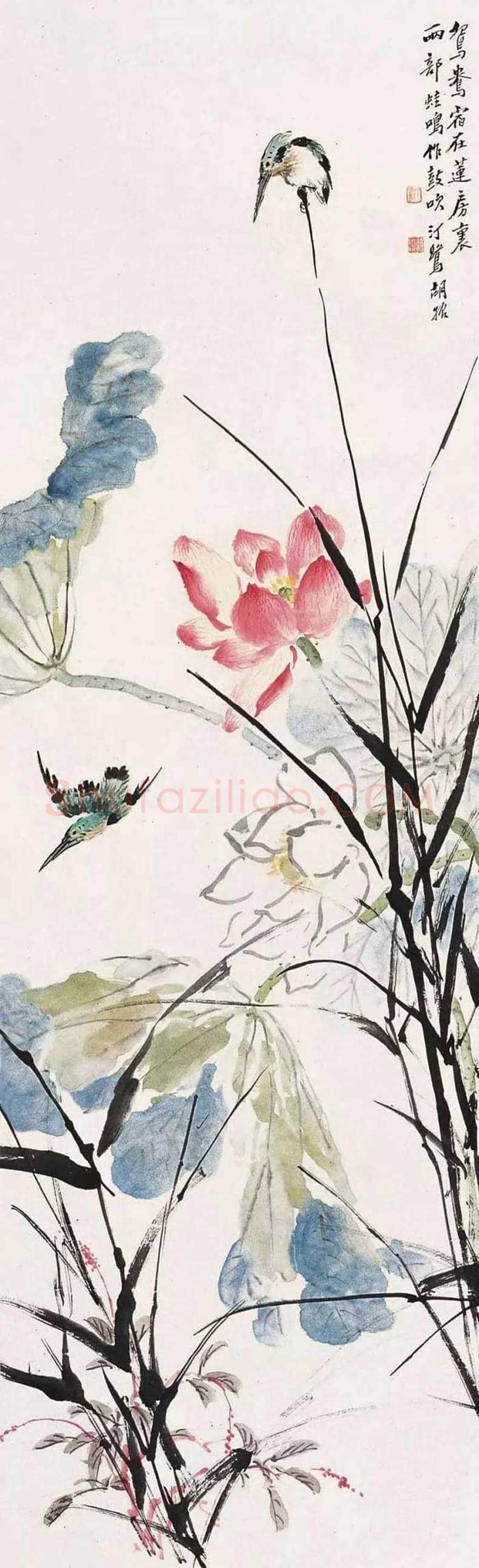 胡汀鹭作品欣赏 | 书画文摘