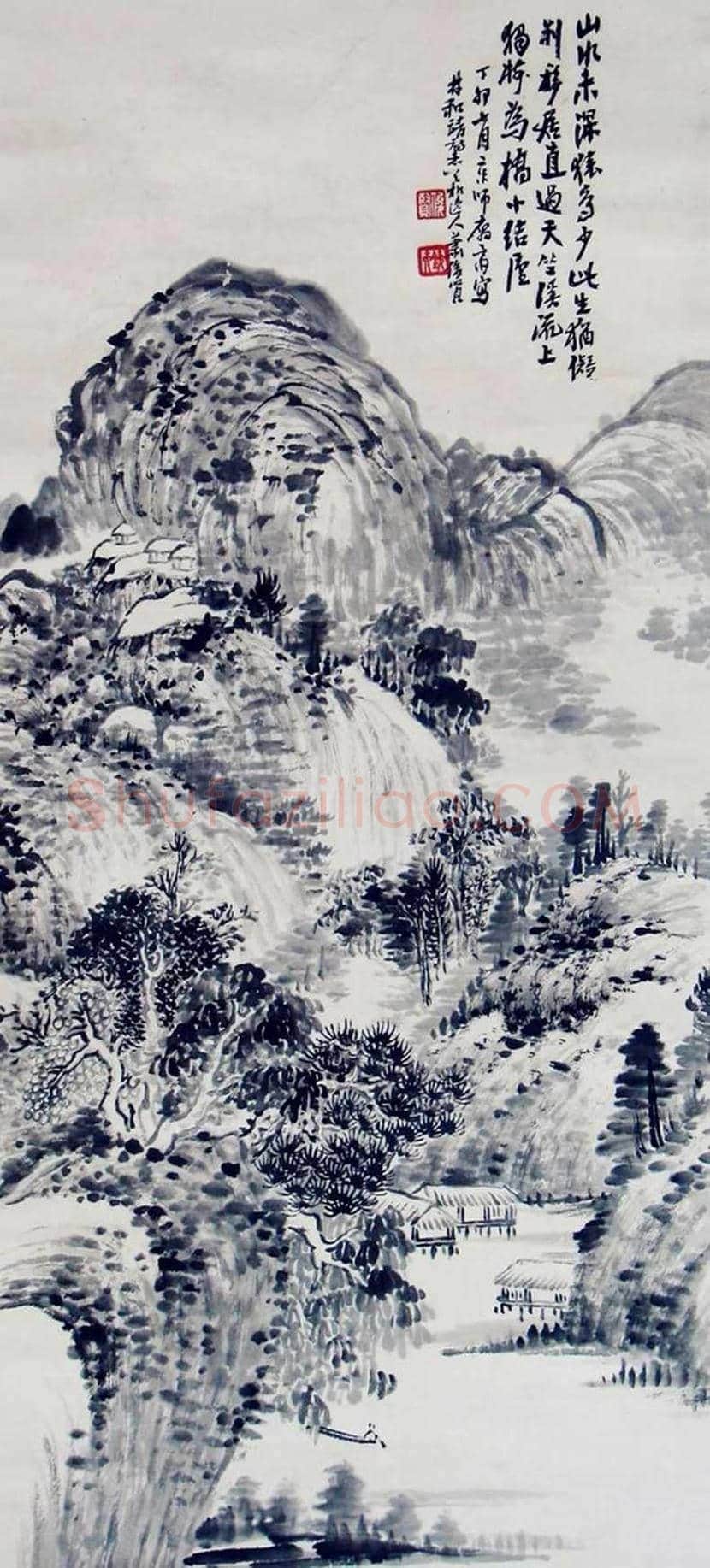 萧俊贤山水画欣赏 | 书画常识