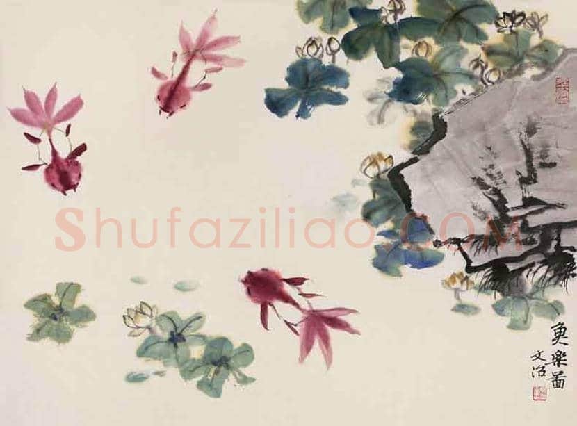 宋文治花鸟画欣赏 | 书画常识