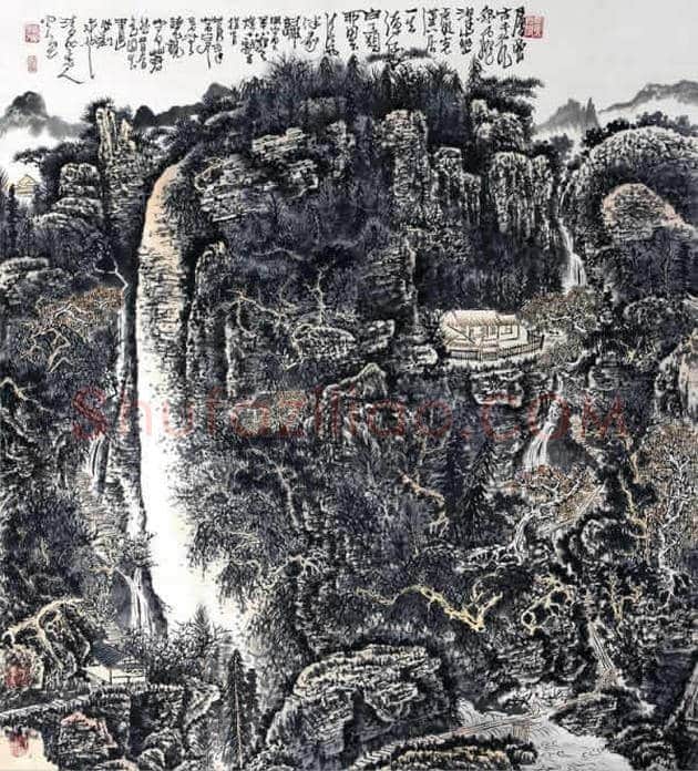 绘画奇人黄秋园作品欣赏(100幅) | 书画百科