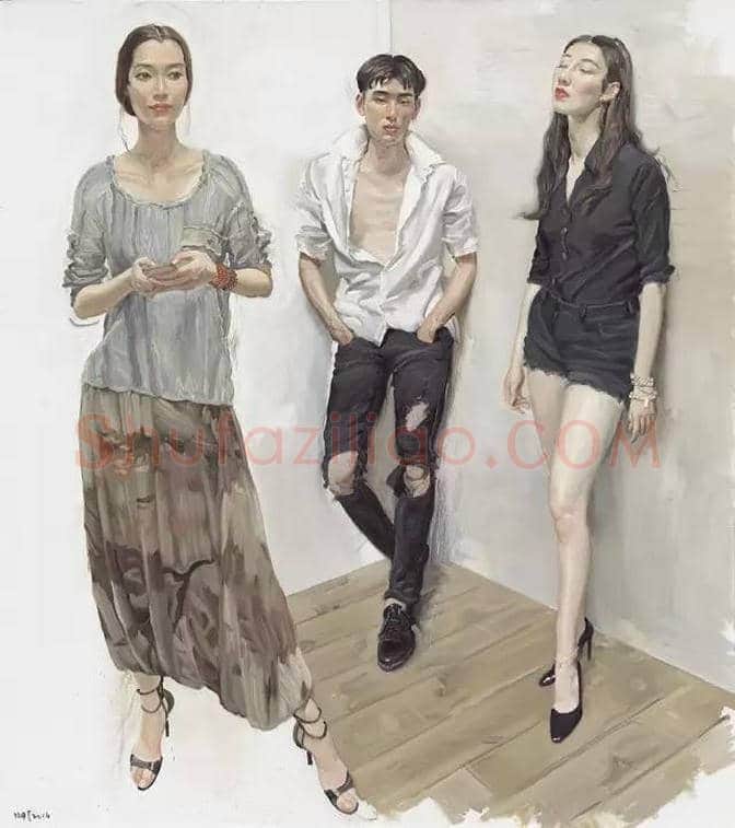 陈丹青作品:有一种优雅而朴素，睿智而率真的气质 | 书画百科