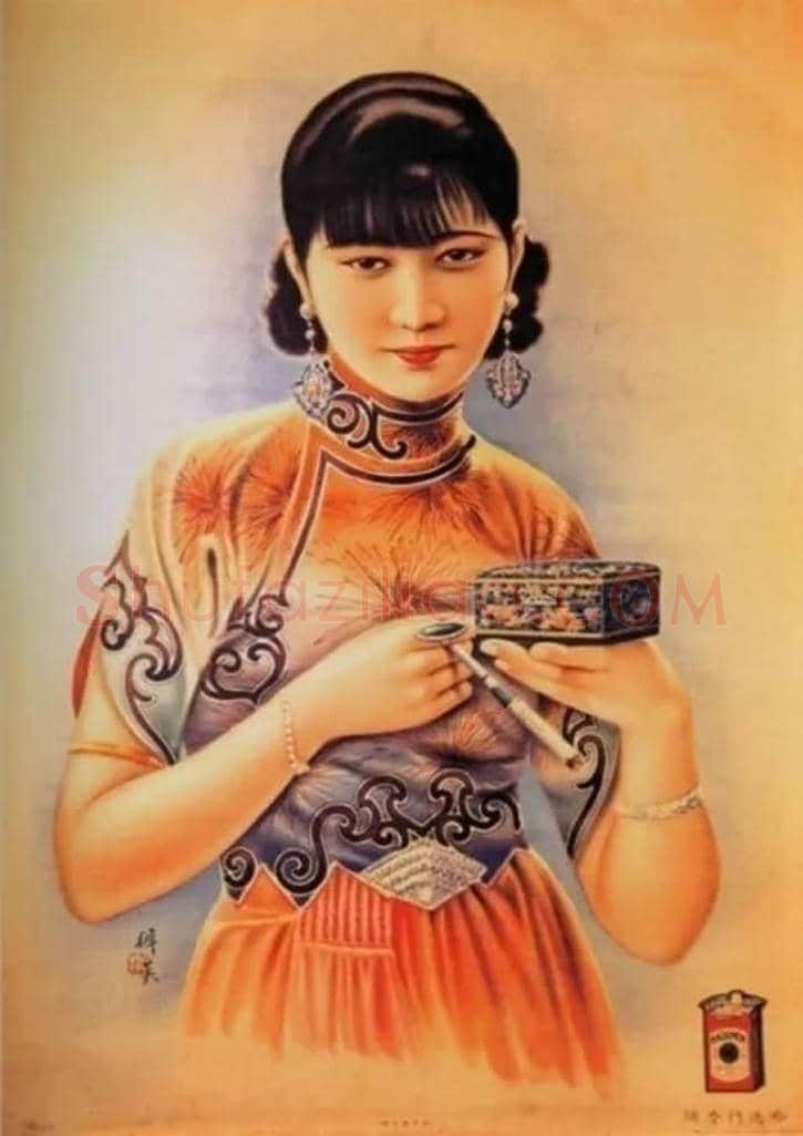 月份牌：100年前的中国商业广告【通俗美术】 | 书画学堂