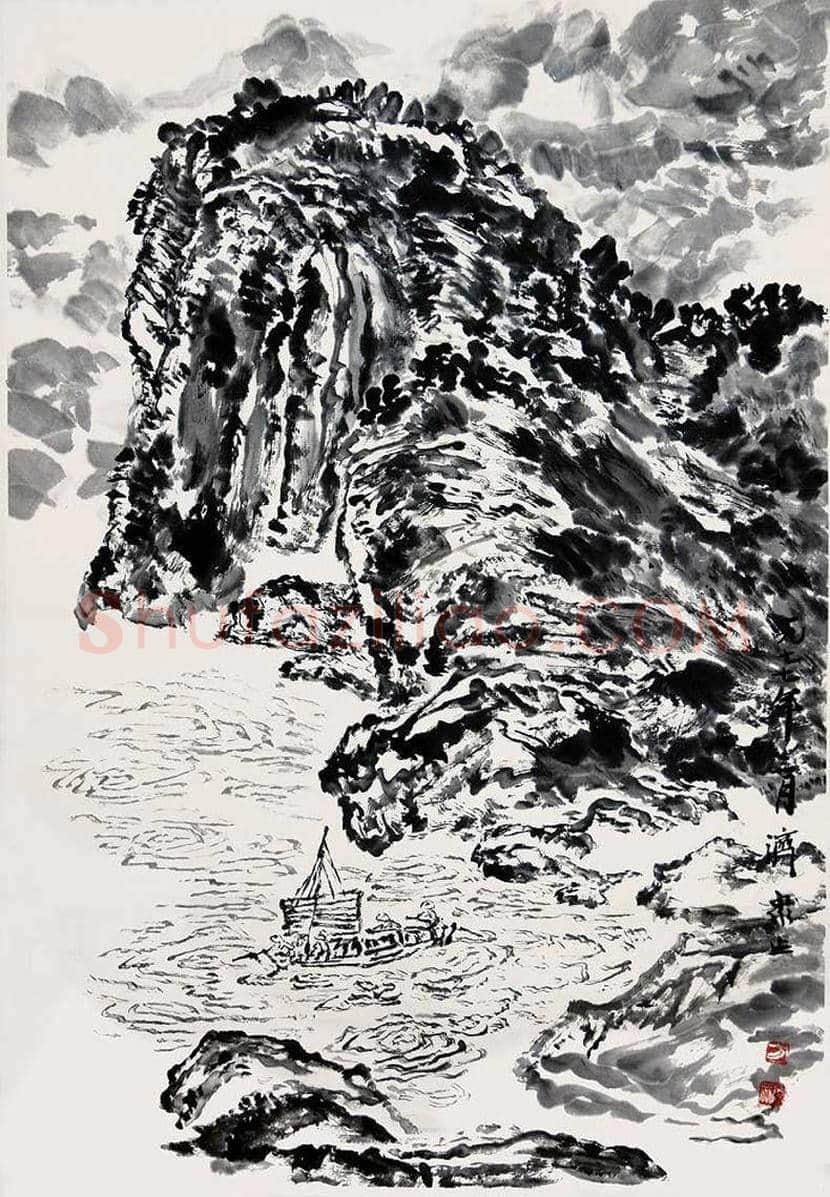 方济众山水画作品欣赏 | 书画学堂