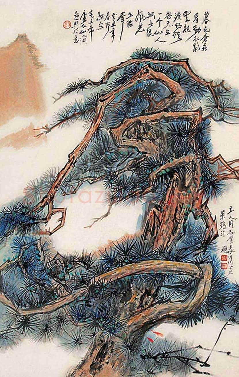 蔡鹤汀国画作品欣赏 | 书画文摘