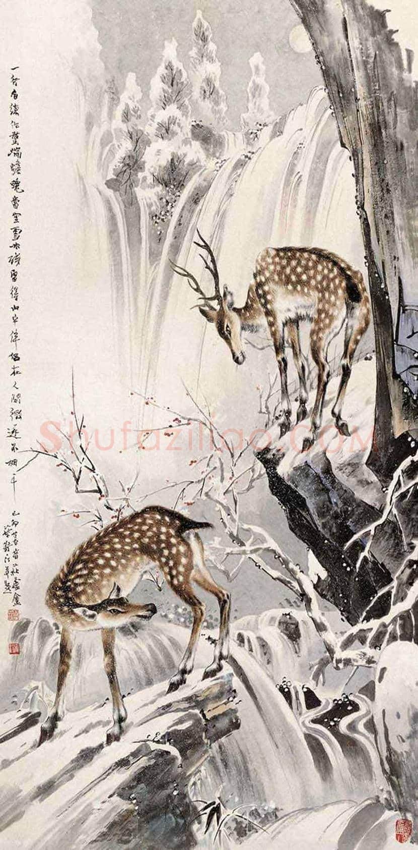 蔡鹤汀国画作品欣赏 | 书画文摘