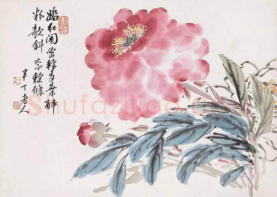 名家笔下的牡丹花【高清大图】 | 书画讲解