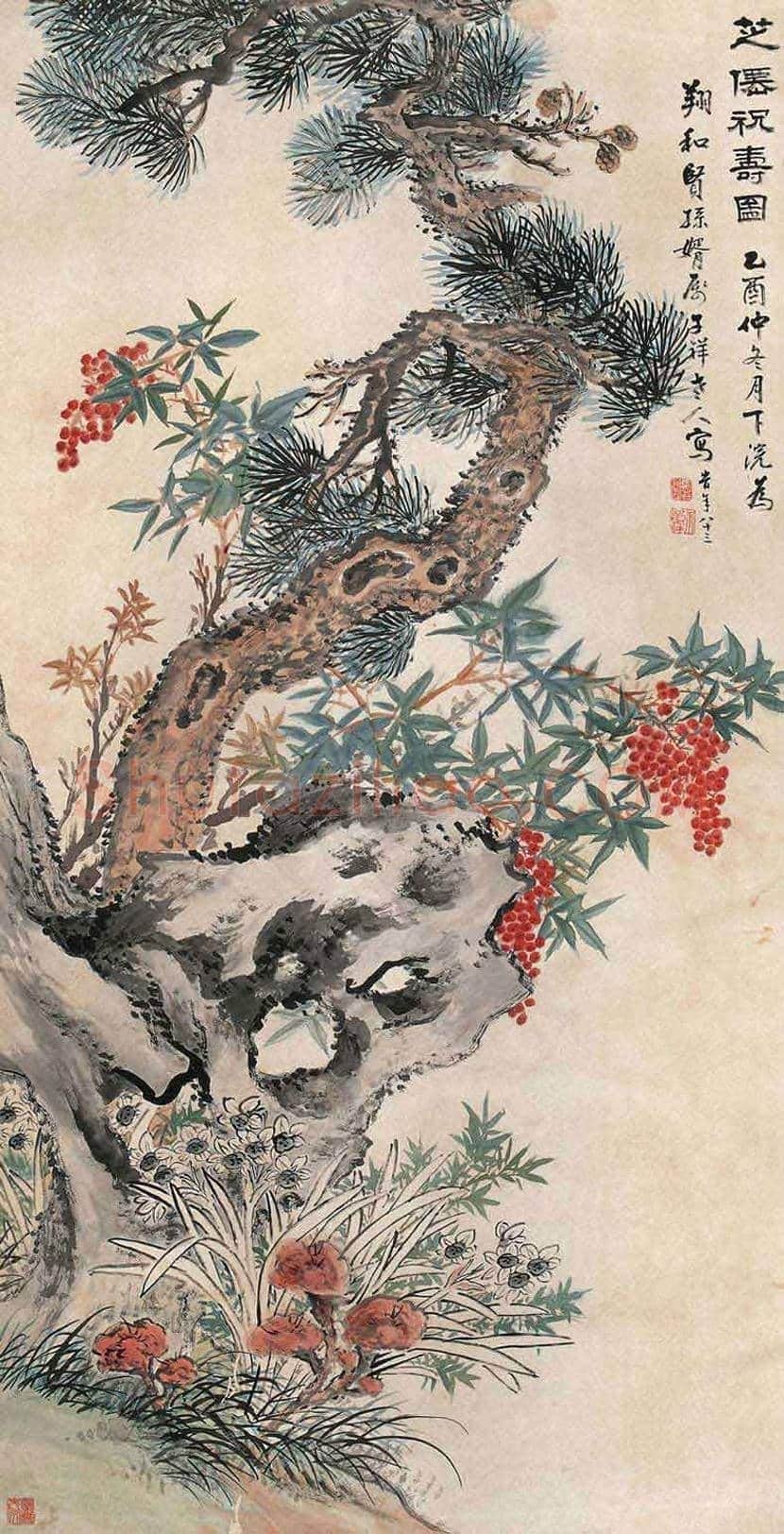 张熊花鸟画作品欣赏 | 书画常识