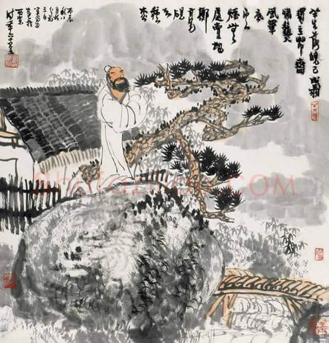绘画奇人黄秋园作品欣赏(100幅) | 书画百科