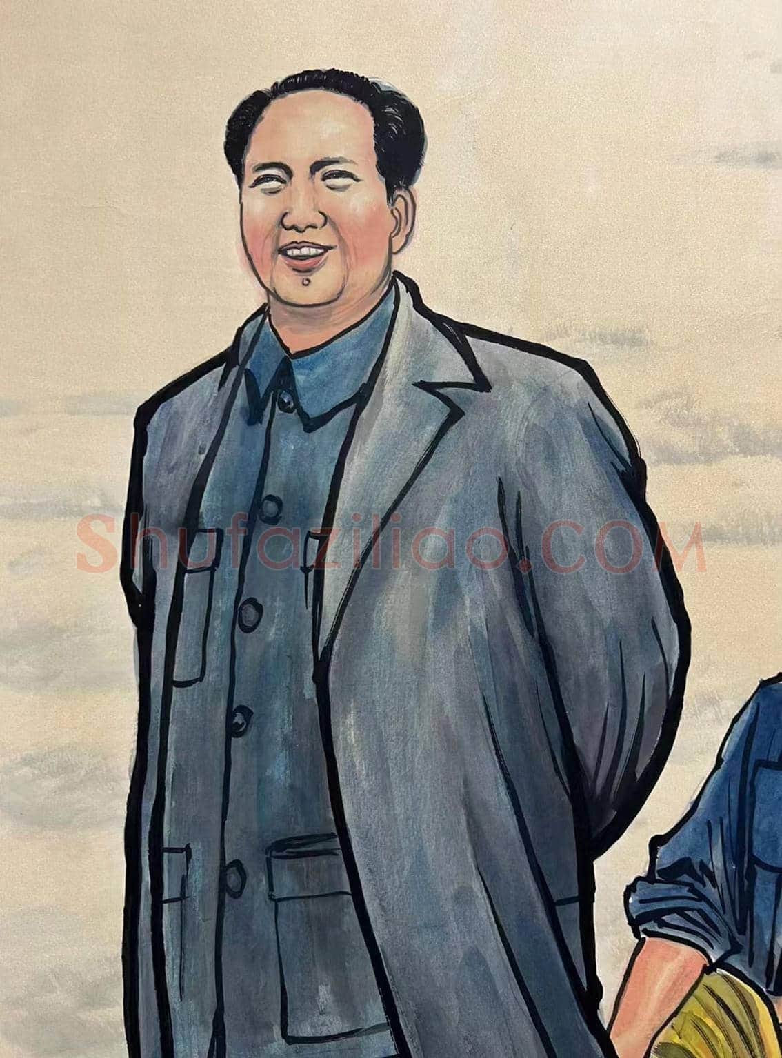 红色情怀巨制——何海霞《无限风光》 | 国画图片