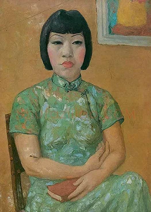潘玉良自画像解读,及一个女性的精神成长史 | 书画知识