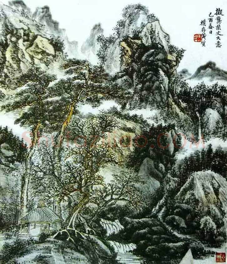 黄宾虹笔下的山水，百看不厌！ | 书画文摘