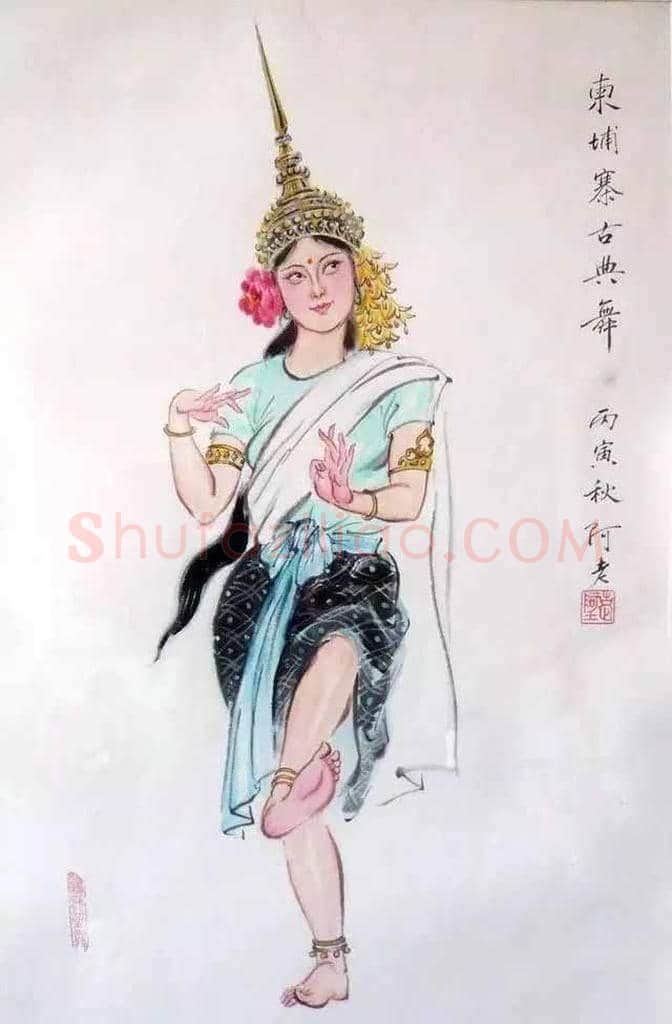 杨之光、阿老舞蹈人物画，各有千秋！ | 书画知识