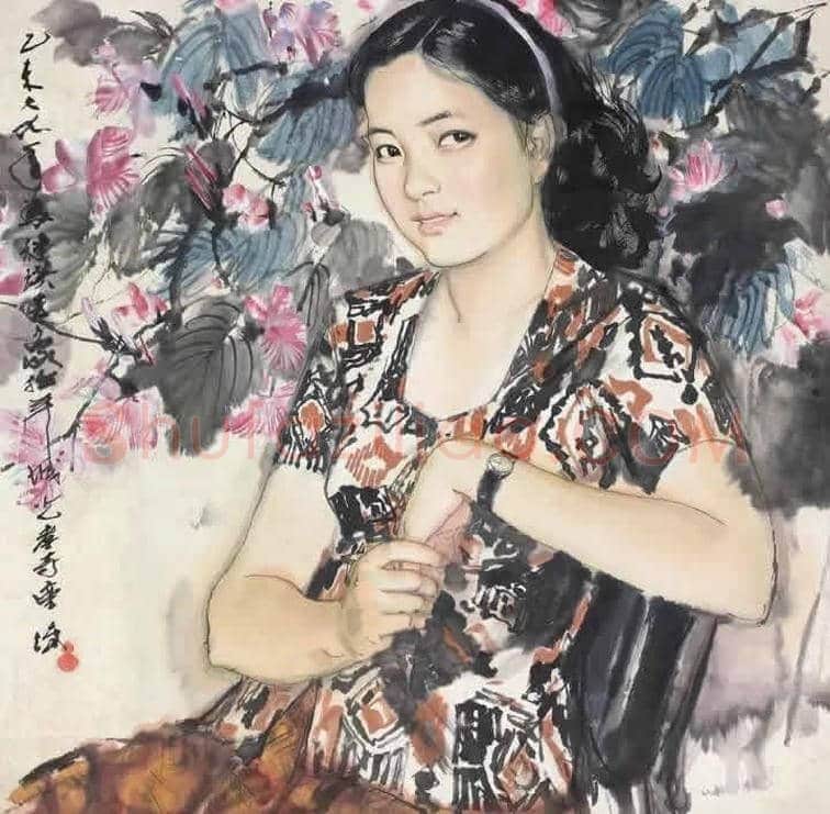 林墉精品水墨人物作品欣赏 | 书画讲解