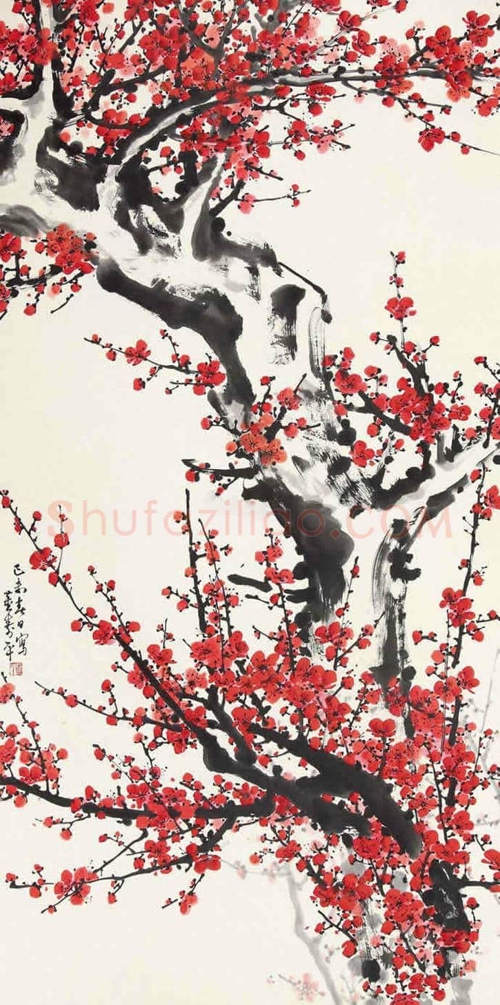 董寿平红梅图拍卖价格top10 | 书画常识