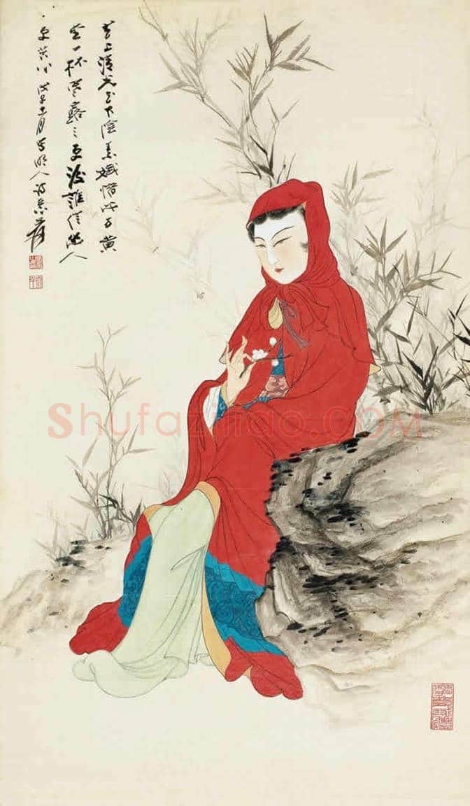 画坛巨匠张大千:创作数百幅《仕女图》 | 书画常识