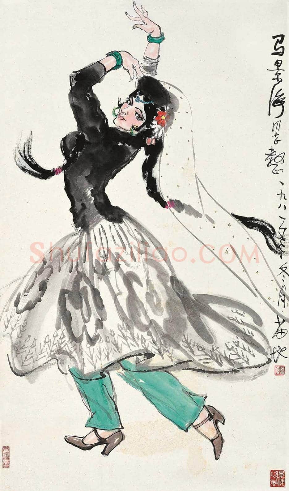 漫画家苗地作品欣赏 | 书画讲解