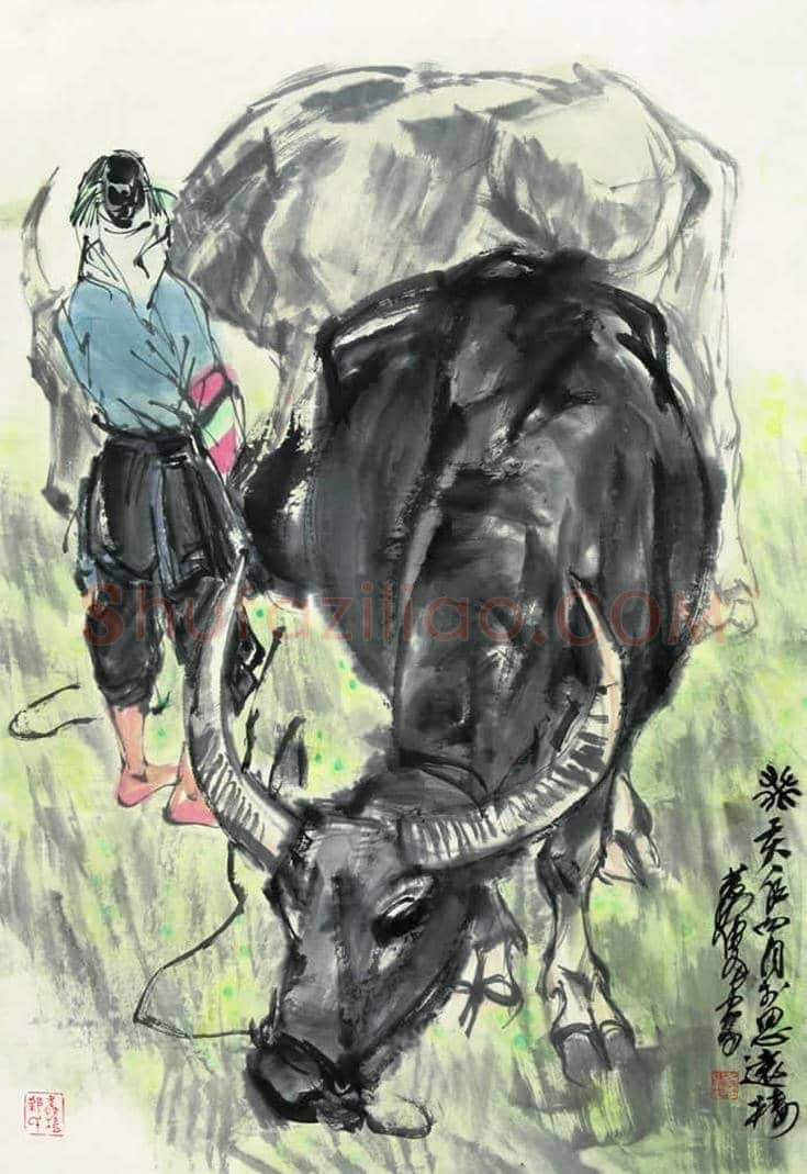 黄胄作品欣赏【高清大图】 | 书画知识