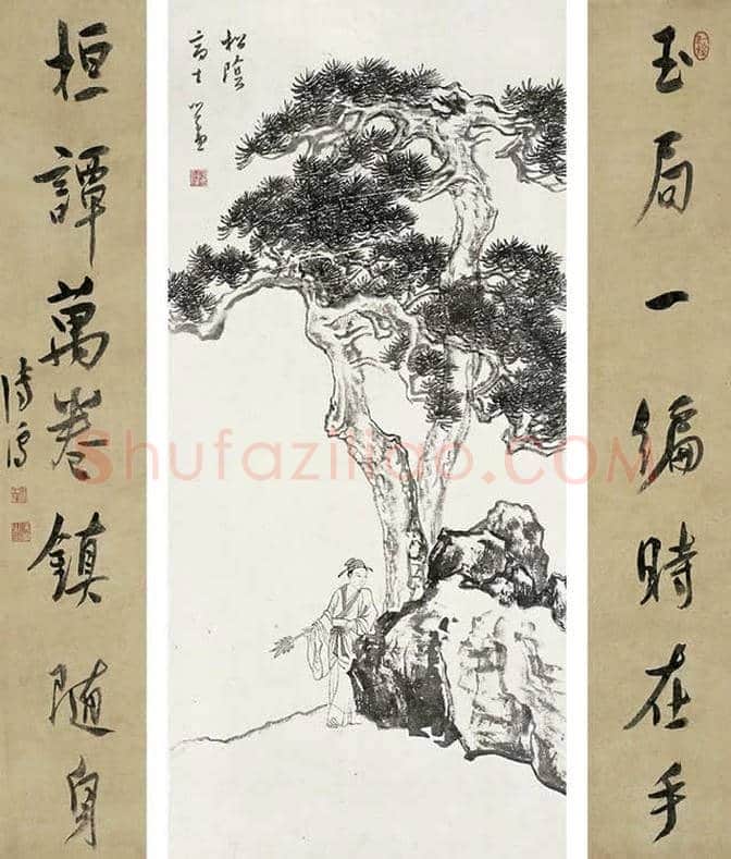 溥心畬画作欣赏 | 书画科普