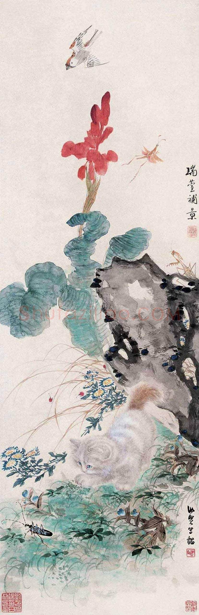 曹克家画猫作品欣赏 | 书画学堂