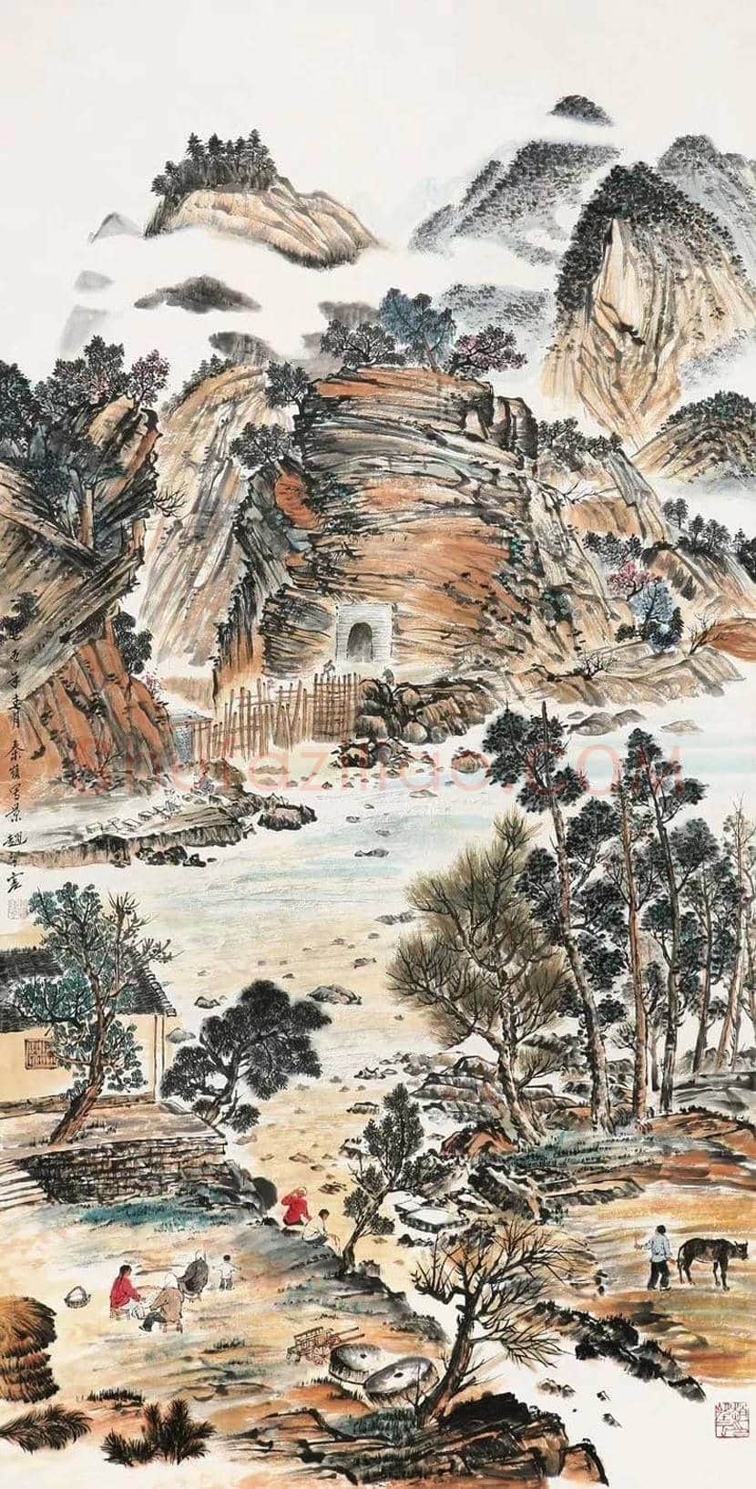 赵望云国画作品欣赏 | 书画常识