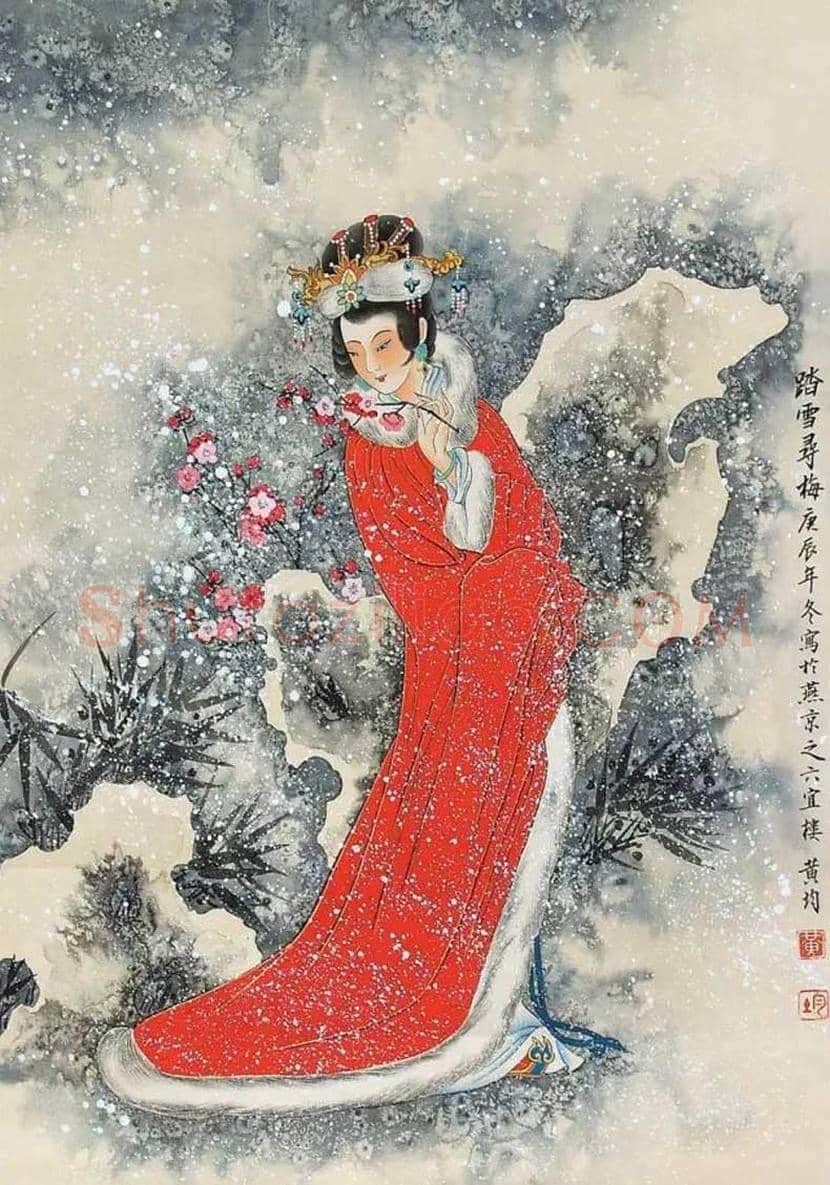 黄均工笔人物画欣赏 | 书画资料
