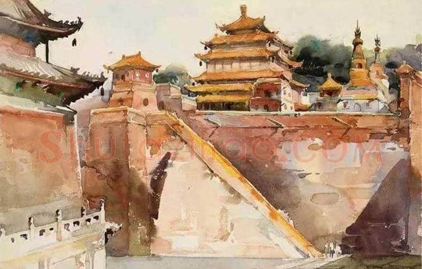 华宜玉水彩作品欣赏 | 书画讲解