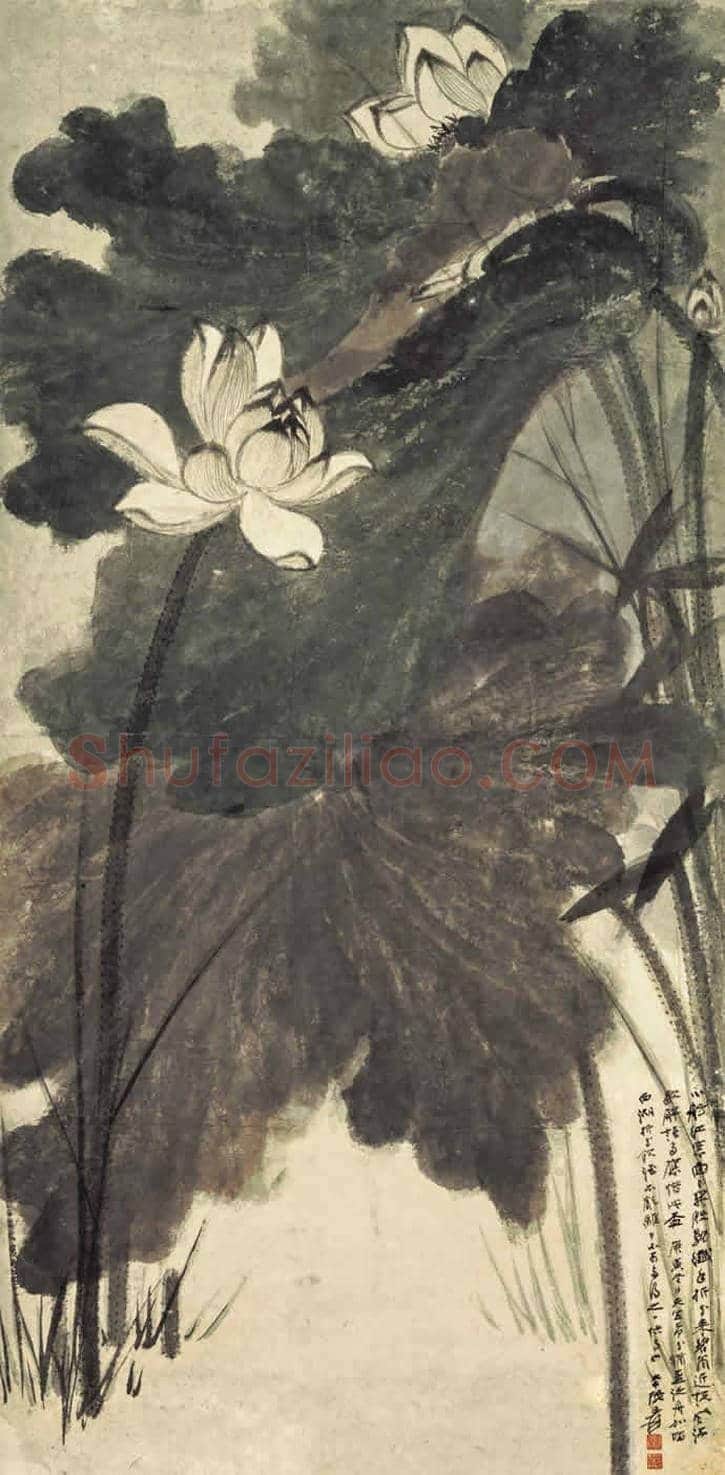齐白石张大千到底谁的荷花作品贵? | 书画资料
