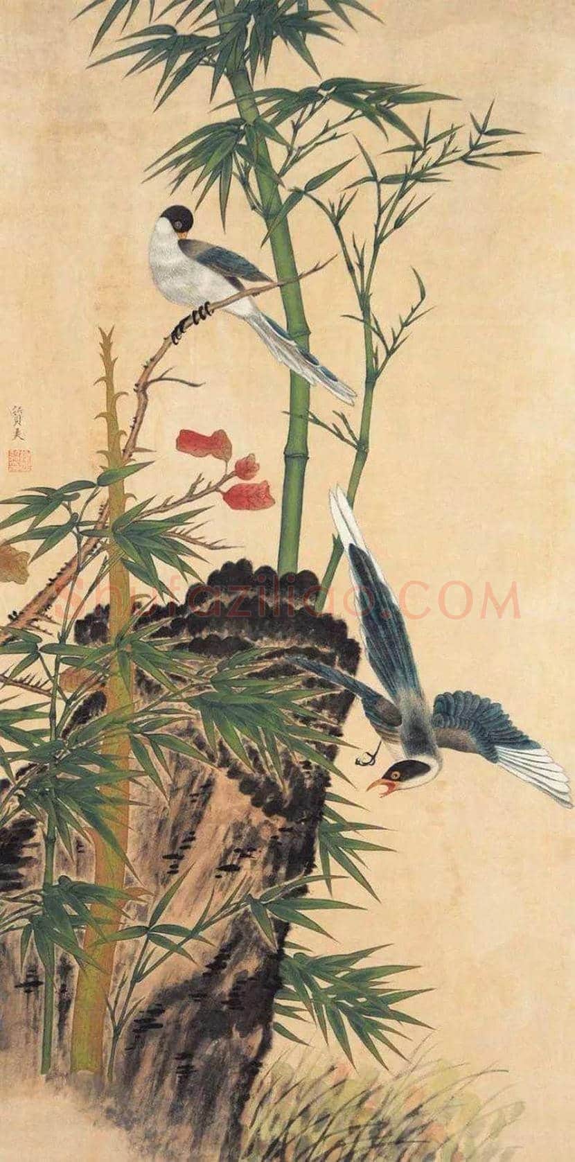 钟质夫花鸟画作品欣赏 | 书画文摘