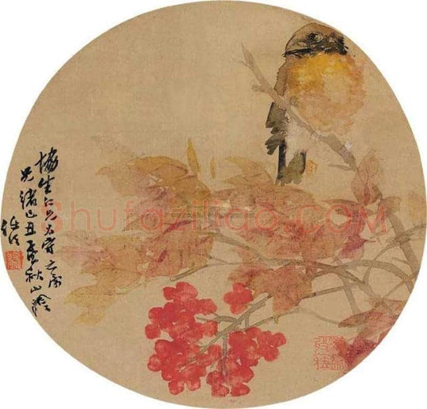 任伯年扇面作品欣赏 | 书画资料