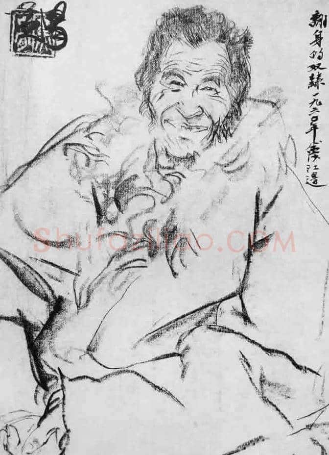欣赏黄胄速写手稿100张！ | 书画学堂