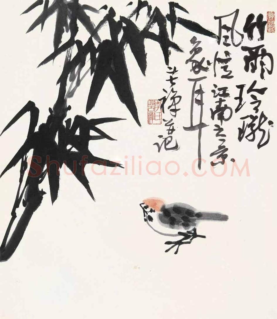李苦禅笔下的梅兰竹菊 | 书画学堂
