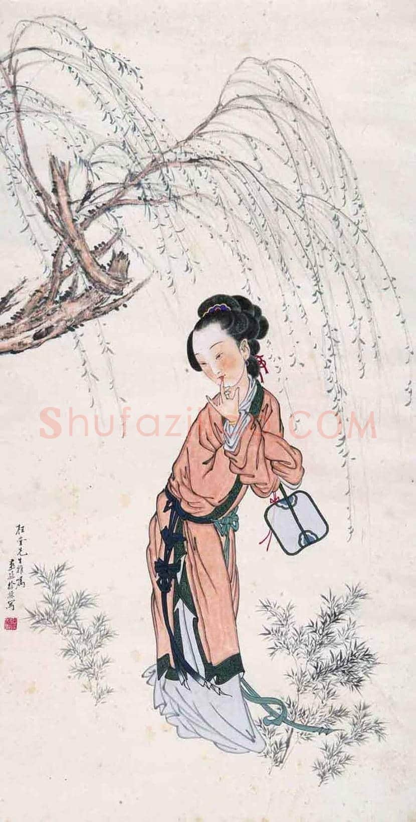 徐燕孙人物画作品欣赏 | 书画讲解