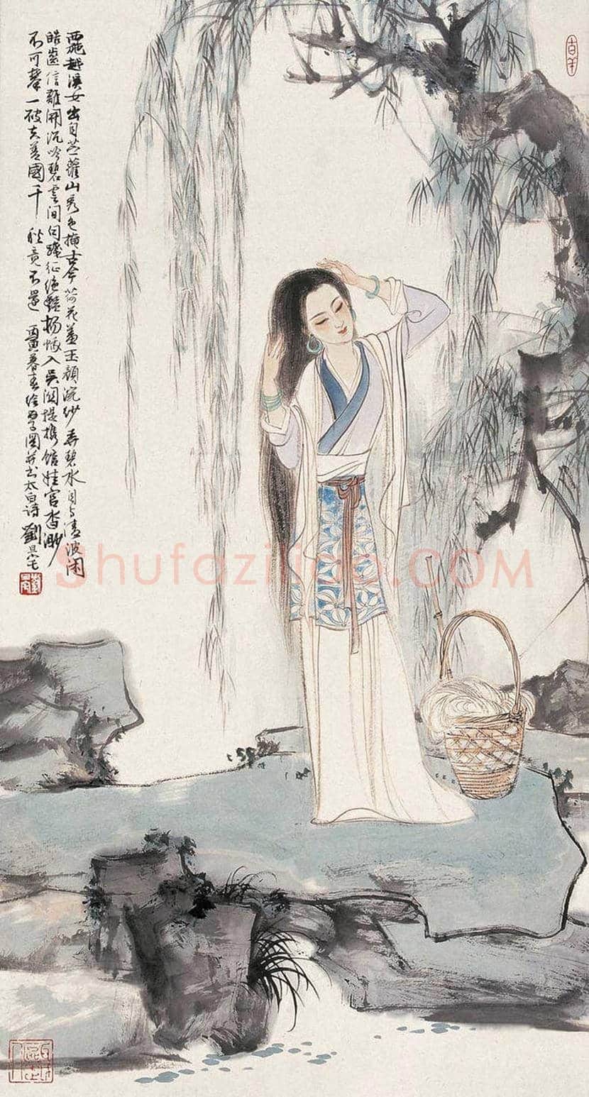 刘旦宅人物画作品欣赏 | 书画讲解