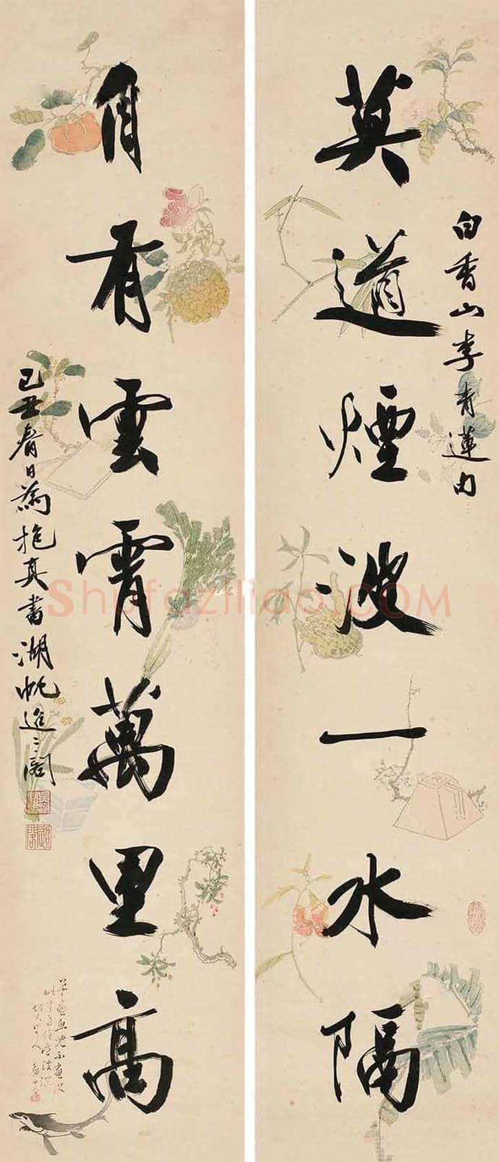吴湖帆书法欣赏及拍卖，堪称视觉盛宴！ | 书画科普