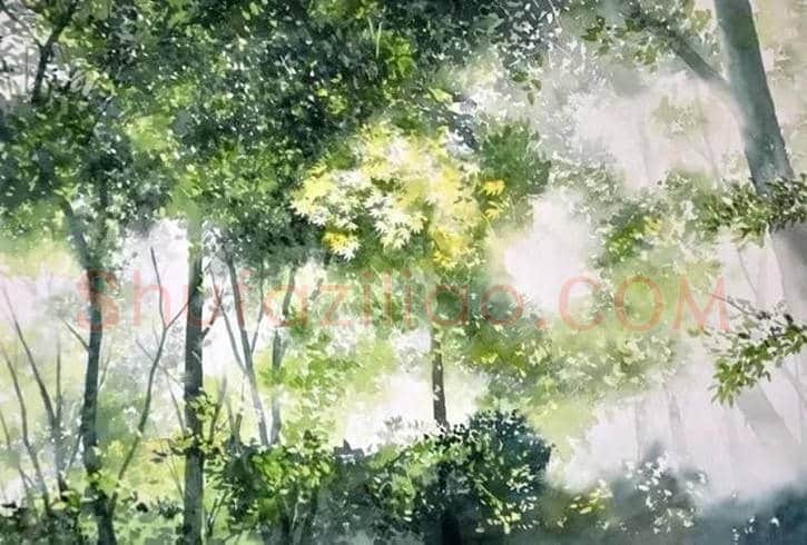 美国印象派画家 – 朱利安德多克画作欣赏 | 书画知识