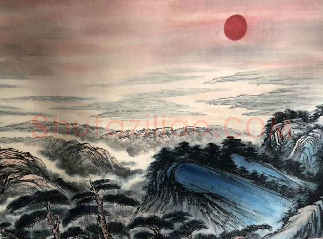 傅抱石关山月合绘《江山如此多娇》，国之瑰宝 | 国画赏析