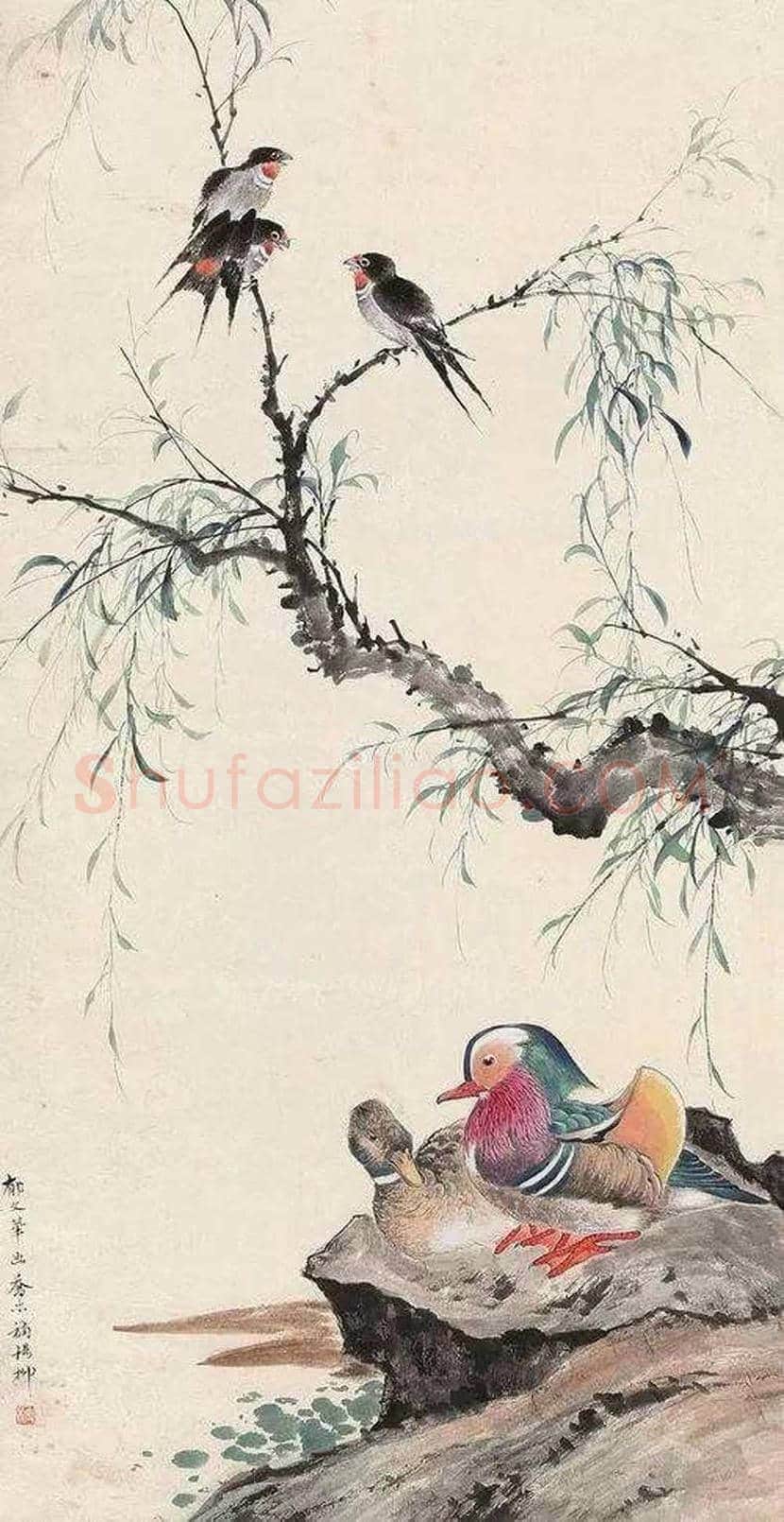 郁文华作品欣赏 | 书画资料